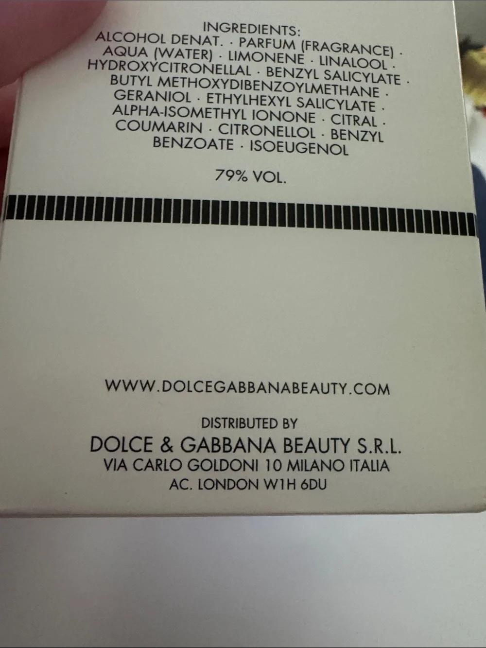 Dolce & Gabbana Blue Jasmine EDP 75 ml NWT